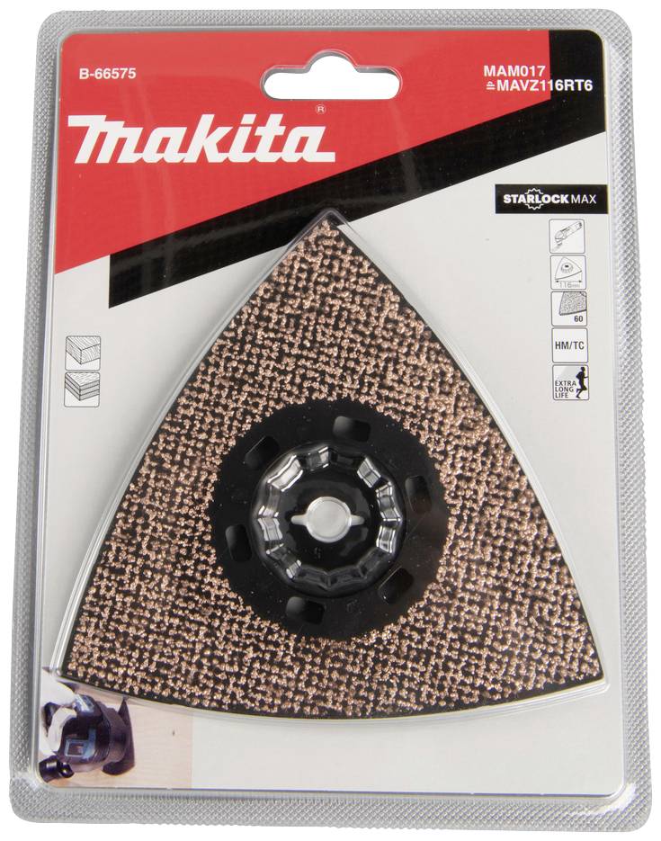 Makita B-66575 Deltaschleifpapier Körnung (num) 60 1St.