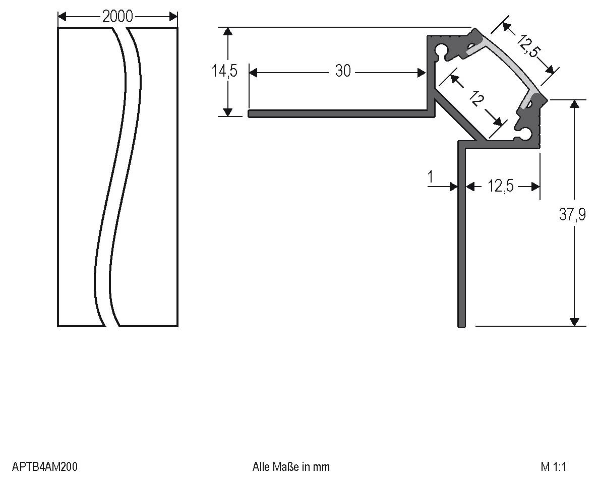 Technische Maßzeichnung eines kreisförmigen Geräts: Draufsicht und Seitenansicht zeigen Außendurchmesser 213 mm, Innendurchmesser 208 mm und Höhe 129 mm mit drei vorderen Bedienelementen.