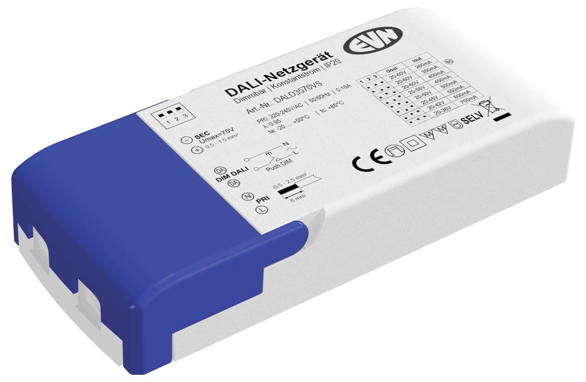 EVN DALD3570VS LED-Dimmer 119mm 52mm
