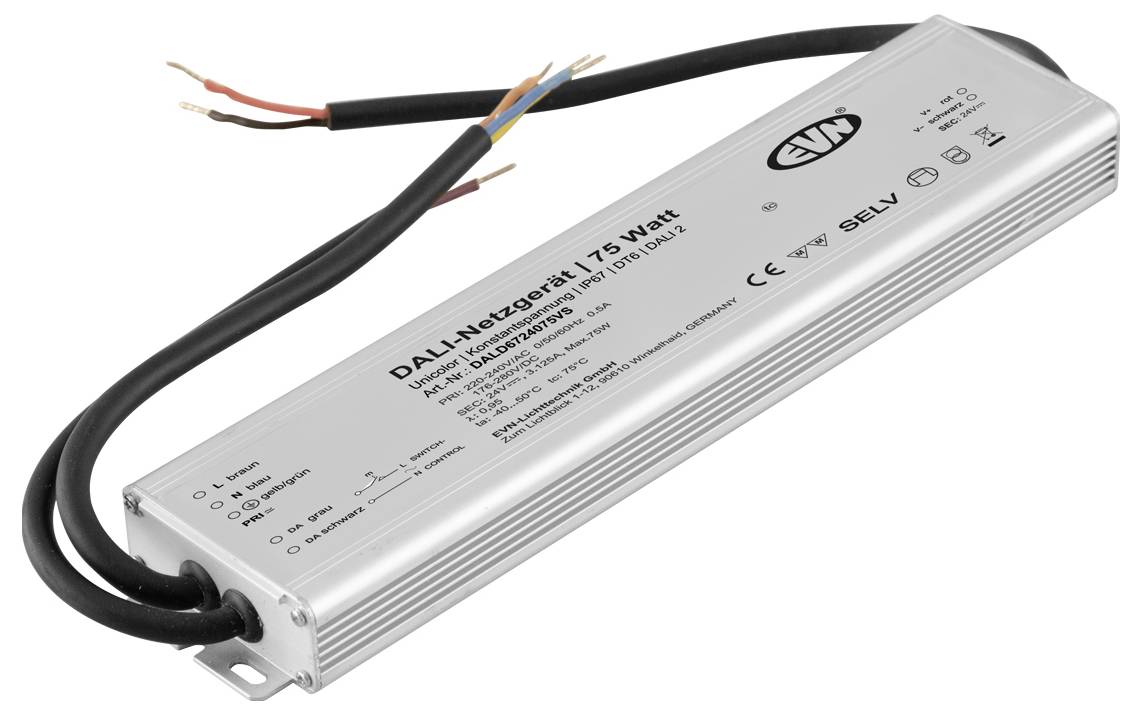 EVN DALD6724075VS LED-Dimmer 270mm 61mm