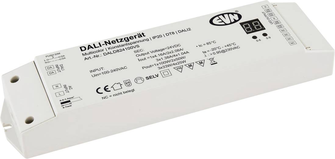 EVN DALD824100VS LED-Fernbedienung 244mm 64mm