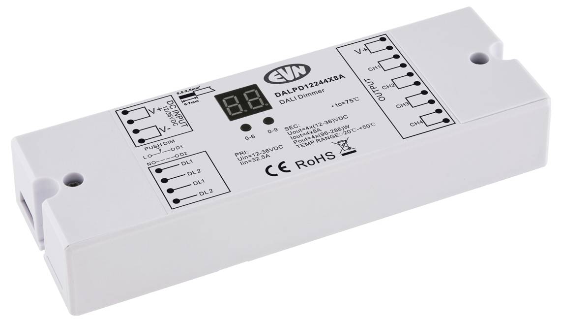 EVN DALPD12244X8A LED-Dimmer 170 mm 59 mm