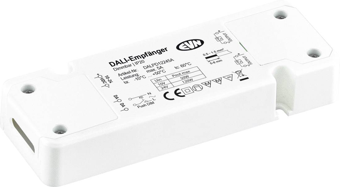 EVN DALPD12245A LED-Dimmer 116mm 42mm