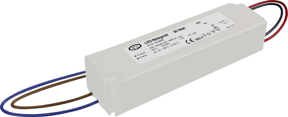 EVN E6724060 LED-Trafo Konstantspannung 24 V/DC 1St.