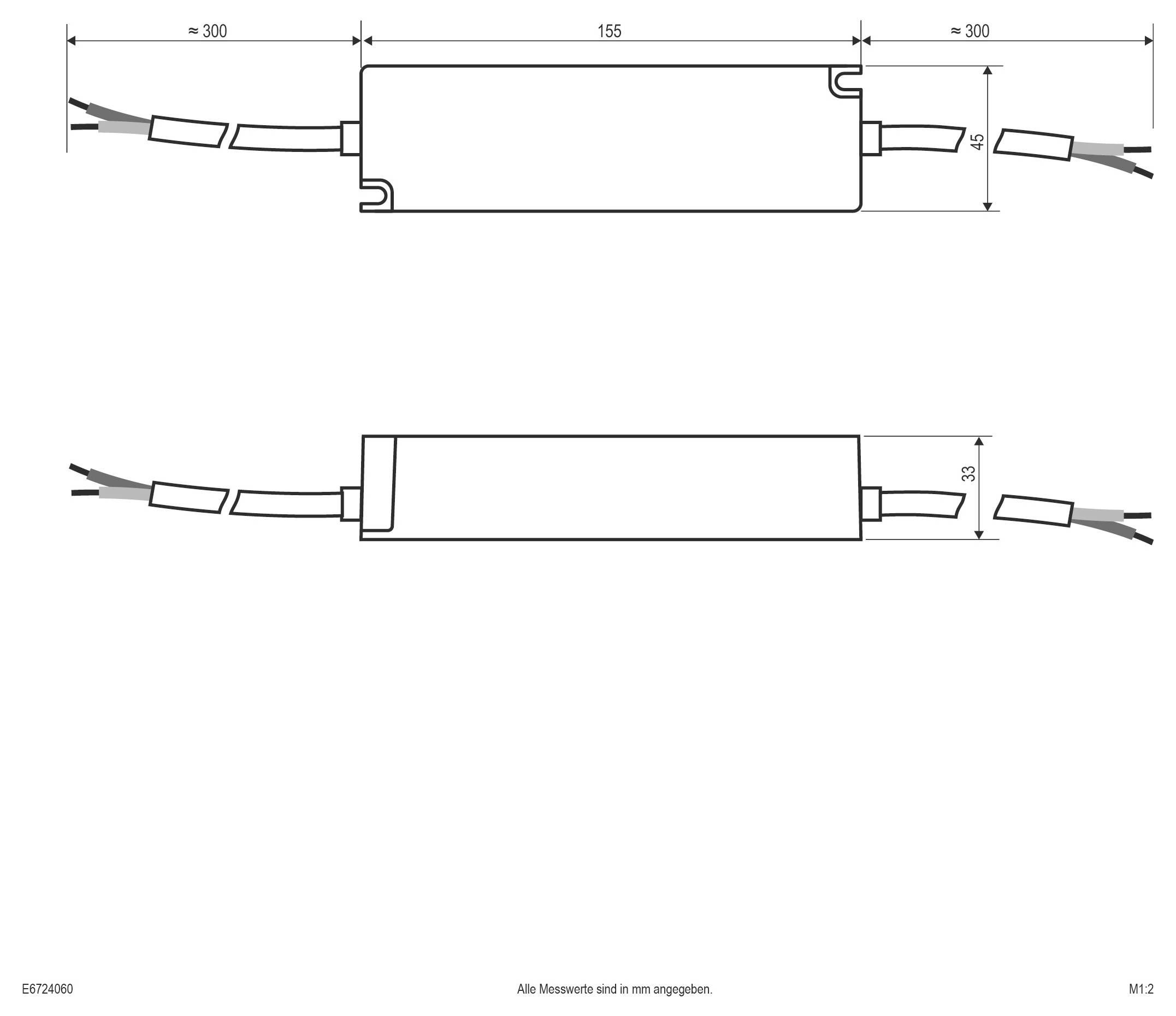 EVN E6724060 LED-Trafo Konstantspannung 24 V/DC 1St.