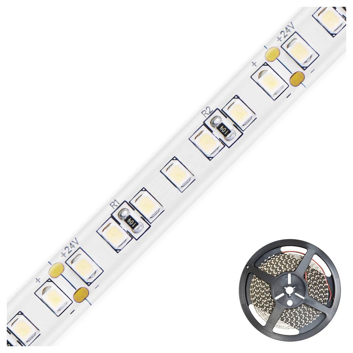 EVN IC5448652827 LED-Streifen EEK: F (A - G) mit offenem Kabelende 48V 5m Warmweiß 1St.