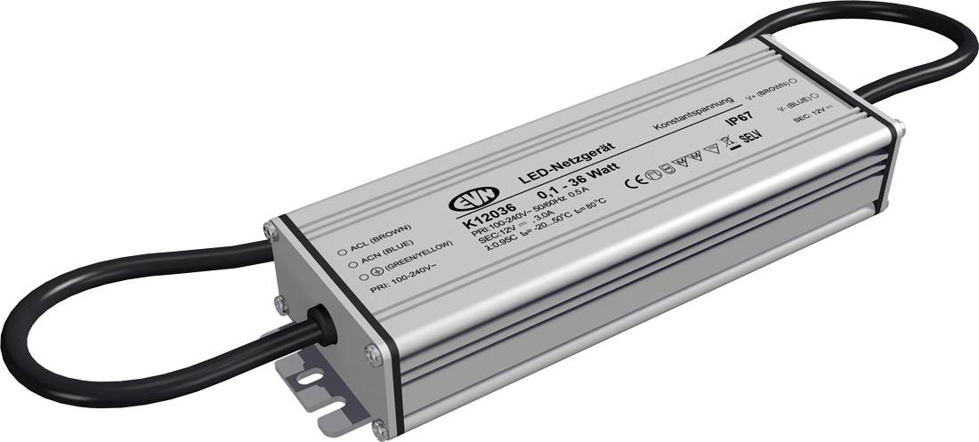 EVN K12036 LED-Trafo Konstantspannung 12 V/DC 1St.