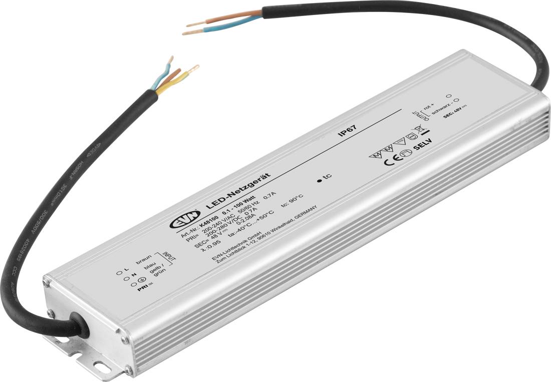 EVN K48100 LED-Trafo Konstantspannung 48 V/DC 1St.