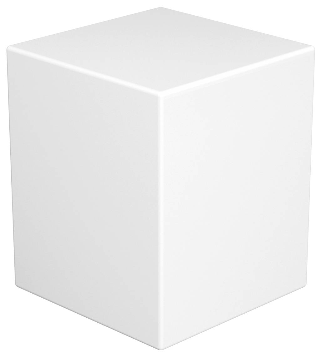 EVN KAQ5001 KAQ5001 Gartenleuchte Würfel E27 25W Weiß