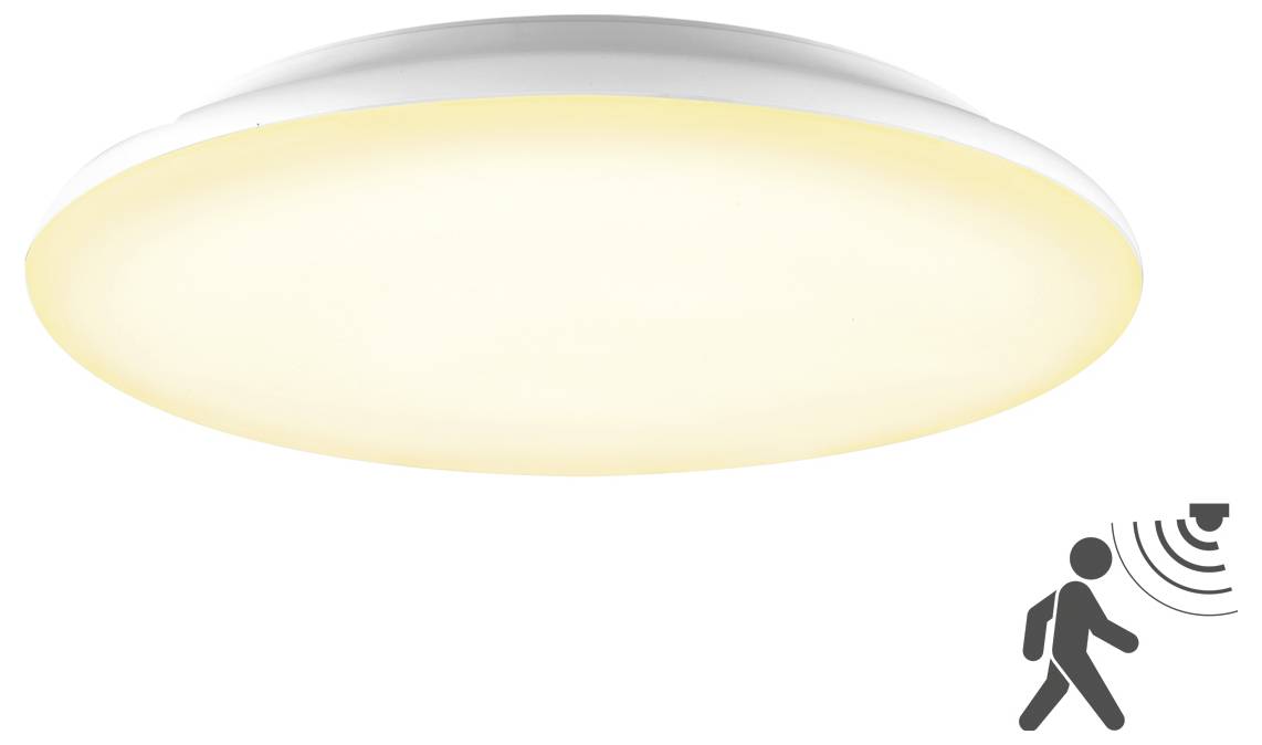 EVN L40300125BM L40300125BM LED-Bad-Deckenleuchte mit Bewegungsmelder 30W Weiß