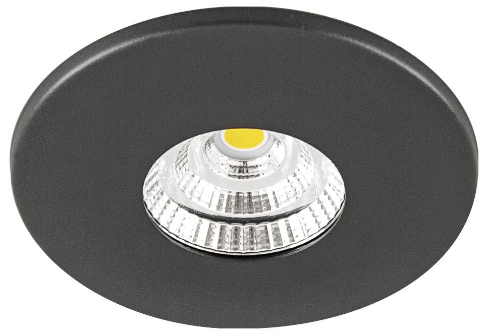 EVN L44041602 L44041602 LED-Einbauleuchte LED LED fest eingebaut 4.5W Anthrazit