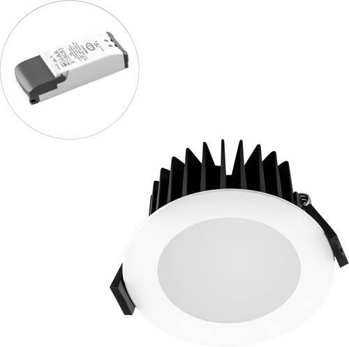 EVN L44100102 L44100102 LED-Einbauleuchte LED LED fest eingebaut 10W Weiß