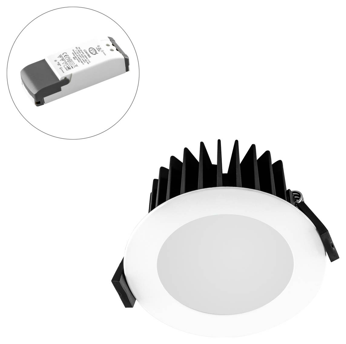 EVN L44100102 L44100102 LED-Einbauleuchte LED LED fest eingebaut 10W Weiß