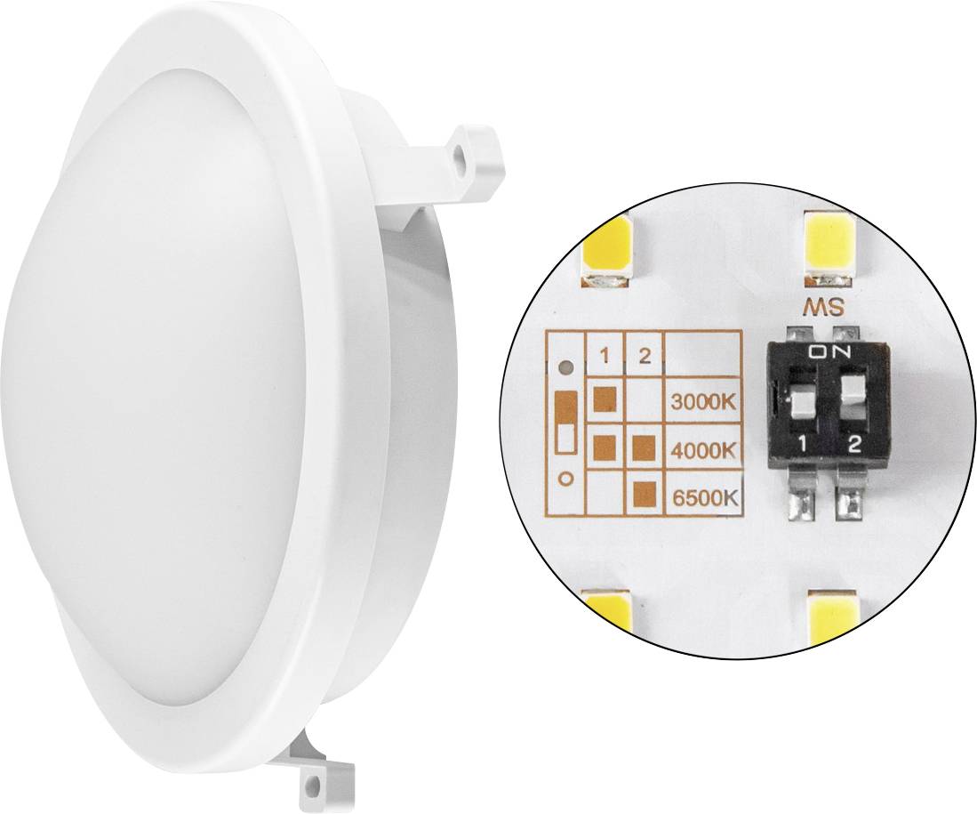 EVN LAR120125 LED-Deckenleuchte 12W Weiß