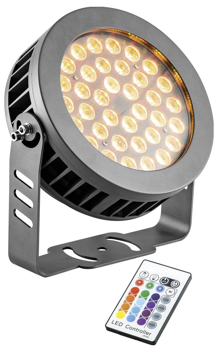 EVN LF65361599 LF65361599 LED-Flutlichtstrahler 36 W Leuchtfarben: RGB