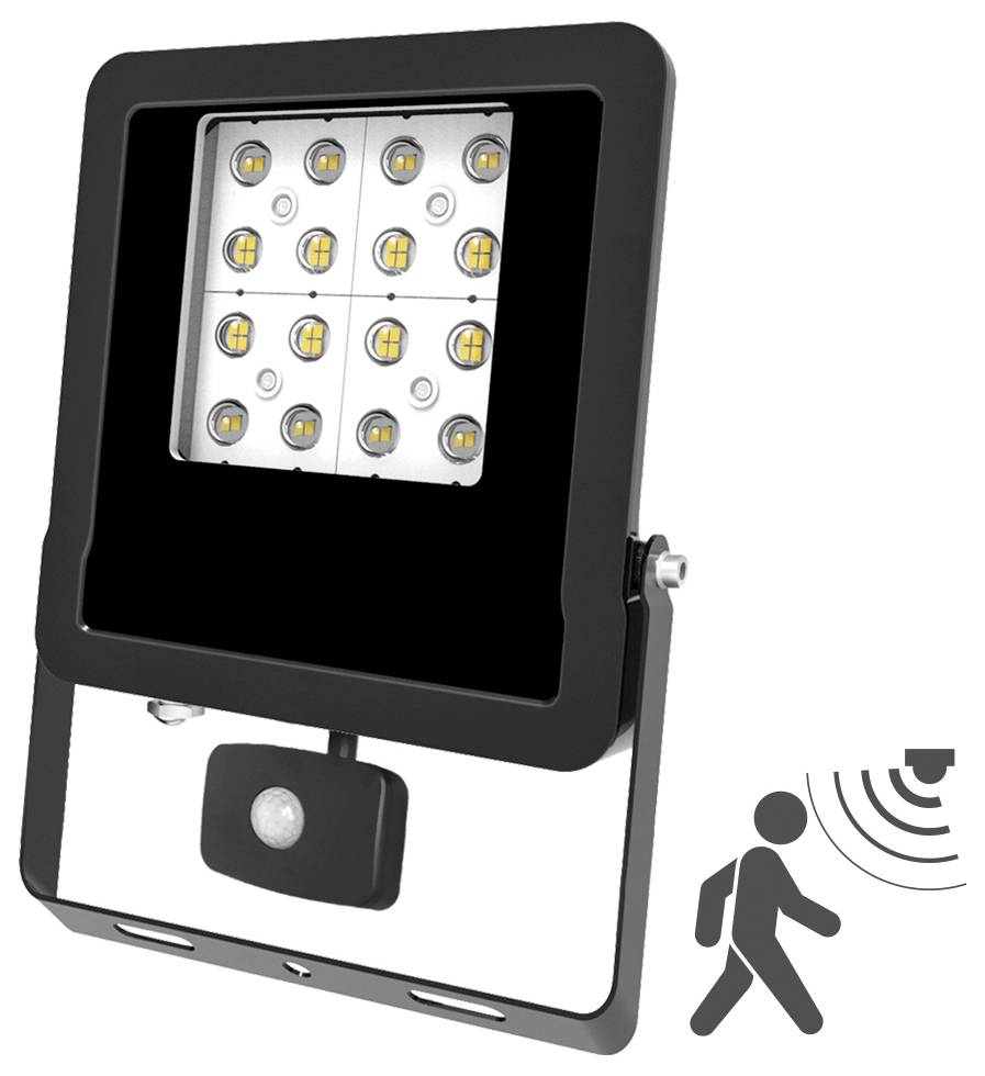 EVN LFE300902BM LFE300902BM LED-Flutlichtstrahler 30 W Leuchtfarben: Warmweiß