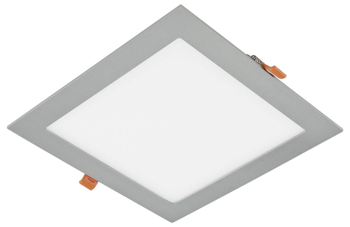 EVN LPQ223502 LPQ223502 LED-Einbaupanel 21 W Warmweiß Silber