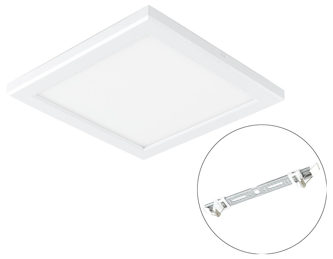 EVN LPQV220125 LPQV220125 LED-Einbauleuchte LED LED fest eingebaut 18 W Weiß