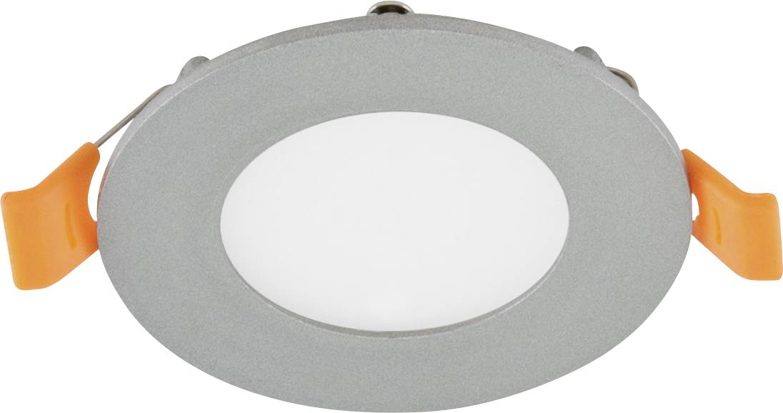 EVN LPR083502 LED-Einbaupanel 5W Warmweiß Silber