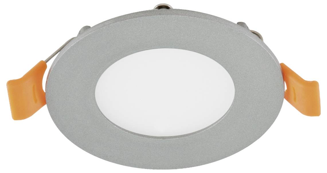 EVN LPR083502 LPR083502 LED-Einbaupanel 5W Warmweiß Silber