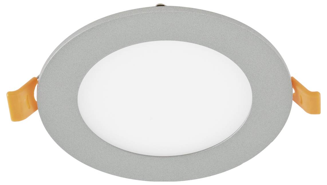EVN LPR123502 LPR123502 LED-Einbaupanel 9W Warmweiß Silber