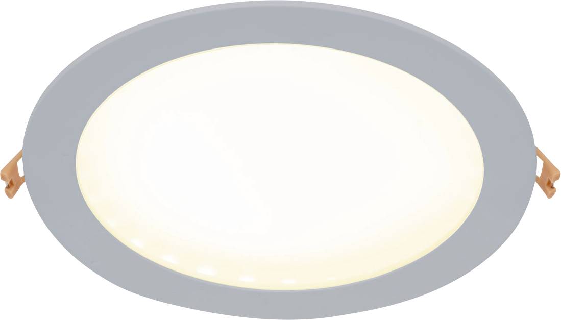 EVN LPR223502 LED-Einbaupanel 21 W Warmweiß Silber