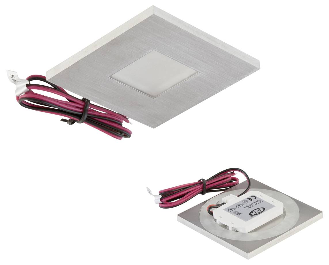 EVN LQ4601 LQ4601 LED-Wandeinbauleuchte LED LED fest eingebaut 0.6W Edelstahl