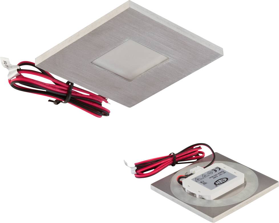 EVN LQ4602 LED-Wandeinbauleuchte LED LED fest eingebaut 0.6W Edelstahl