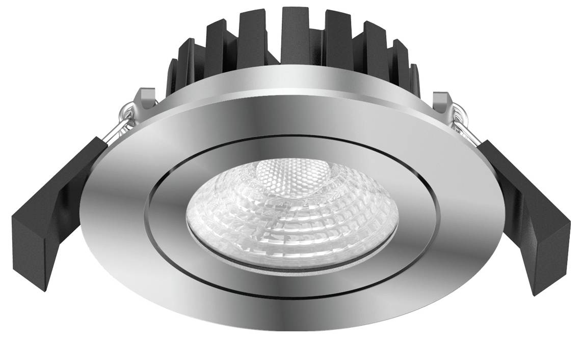 EVN P65081302 P65081302 LED-Einbauleuchte LED LED fest eingebaut 8W Edelstahl