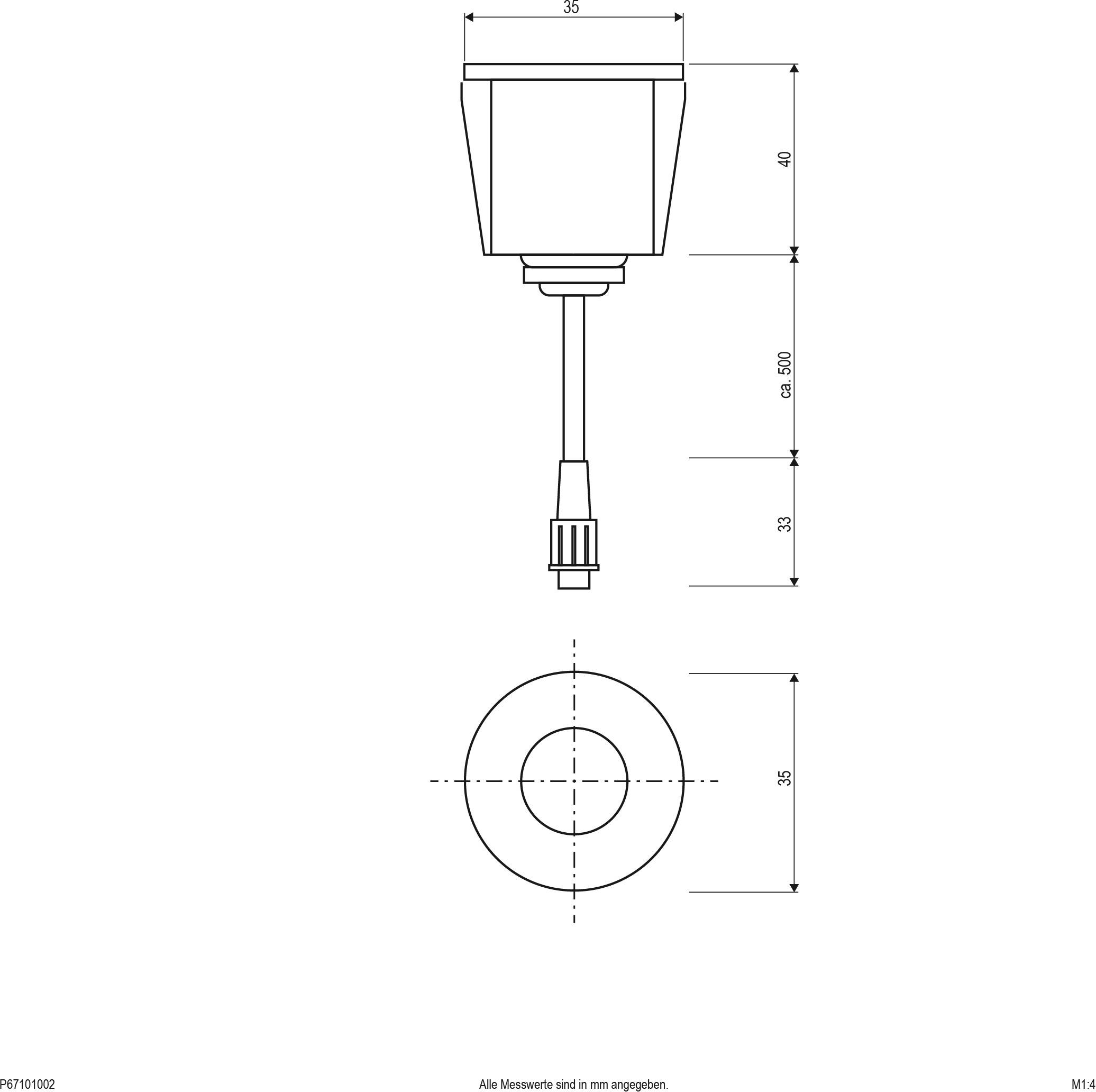 EVN P67101002 Bodeneinbauleuchte LED 1W Edelstahl