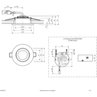 EVN PC20D61402 LED-Einbauleuchte LED LED fest eingebaut 6W Aluminium EVN PC20D61402 LED-Einbauleuchte LED LED fest eingebaut 6W Aluminium