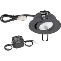 EVN PC20N91602 LED-Einbauleuchte LED LED fest eingebaut 8.4W Anthrazit EVN PC20N91602 LED-Einbauleuchte LED LED fest eingebaut 8.4W Anthrazit