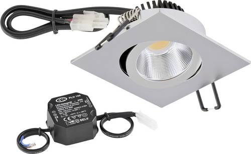 EVN PC24N61502 LED-Einbauleuchte 6W Warmweiß Chrom