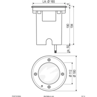 EVN PC67101502A Bodeneinbauleuchte LED 15W Anthrazit EVN PC67101502A Bodeneinbauleuchte LED 15W Anthrazit