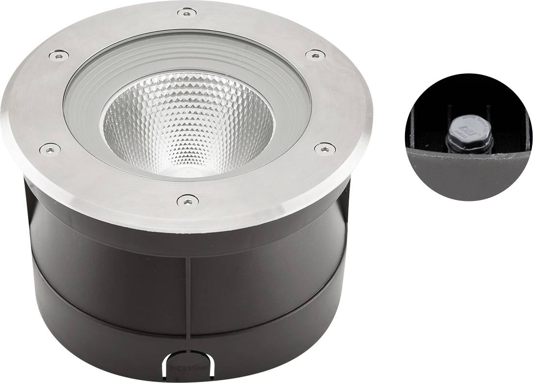 EVN PC67102402 Bodeneinbauleuchte LED 24W Edelstahl