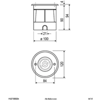 EVN PC67106002N Bodeneinbauleuchte LED 6W Edelstahl EVN PC67106002N Bodeneinbauleuchte LED 6W Edelstahl