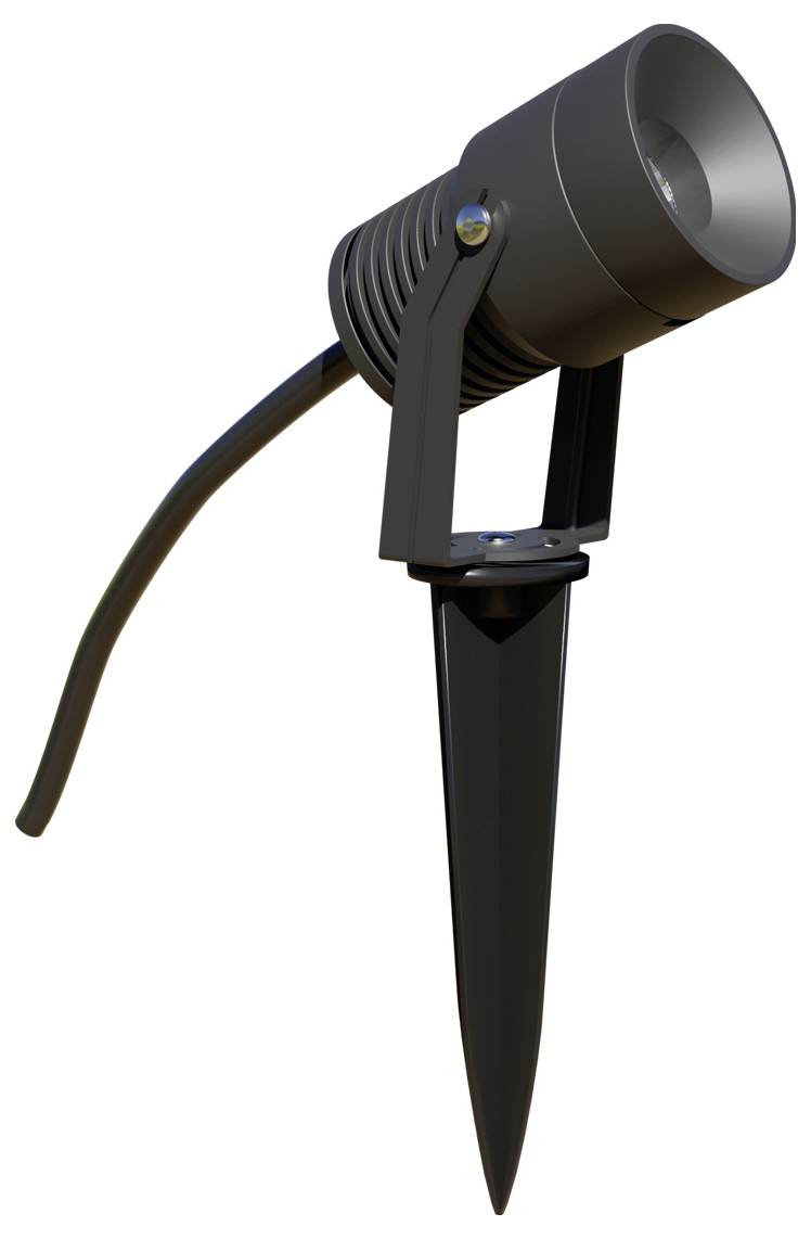 EVN PLC651002 PLC651002 LED-Gartenstrahler 10W Anthrazit