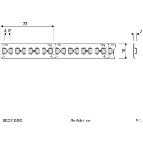 EVN SB20241202802 LED-Streifen EEK: D (A - G) mit offenem Kabelende 24V 5m Warmweiß 1St. EVN SB20241202802 LED-Streifen EEK: D (A - G) mit offenem Kabelende 24V 5m Warmweiß 1St.
