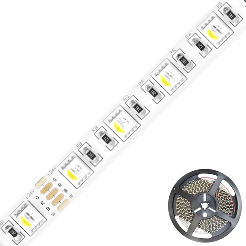 EVN SB5424150509902 LED-Streifen EEK: F (A - G) mit offenem Kabelende 24V 5m RGBW 1St. EVN SB5424150509902 LED-Streifen EEK: F (A - G) mit offenem Kabelende 24V 5m RGBW 1St.