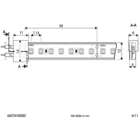 EVN SB67241402802 LED-Streifen EEK: F (A - G) mit offenem Kabelende 24V 5m Warmweiß 1St. EVN SB67241402802 LED-Streifen EEK: F (A - G) mit offenem Kabelende 24V 5m Warmweiß 1St.