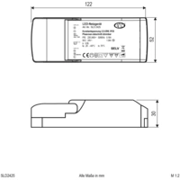 EVN SLD2425 LED-Trafo Konstantspannung 24 V/DC dimmbar 1St. EVN SLD2425 LED-Trafo Konstantspannung 24 V/DC dimmbar 1St.