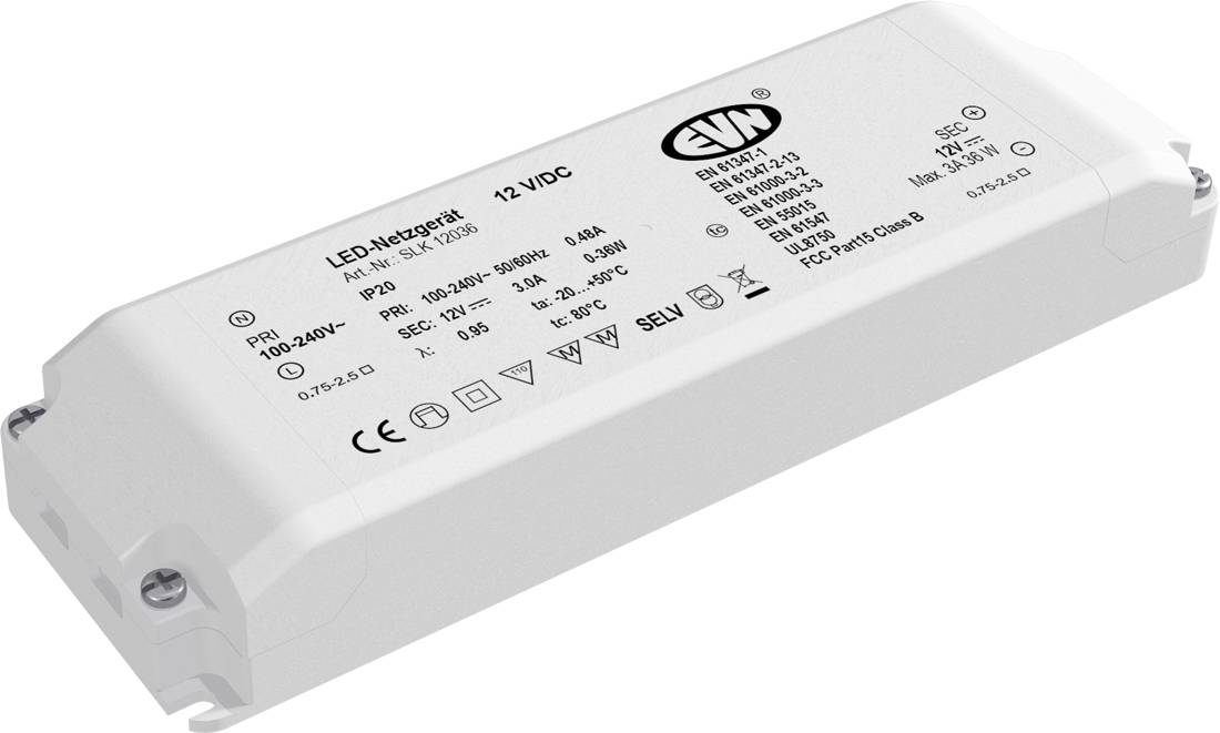 Stromversorgung für weiße LED-Treiber mit Bezeichnung „LED-Medic