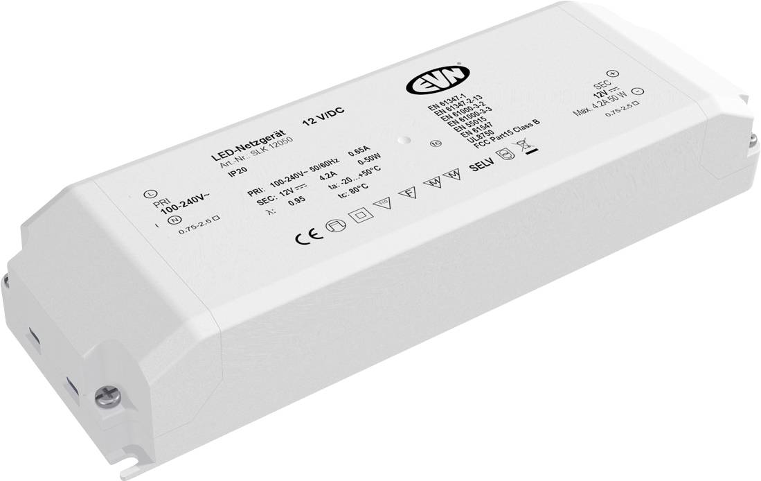 EVN SLK12050 LED-Trafo Konstantspannung 12 V/DC 1St.