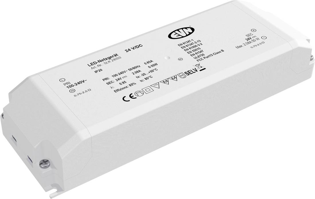 EVN SLK24050 LED-Trafo Konstantspannung 24 V/DC 1St.