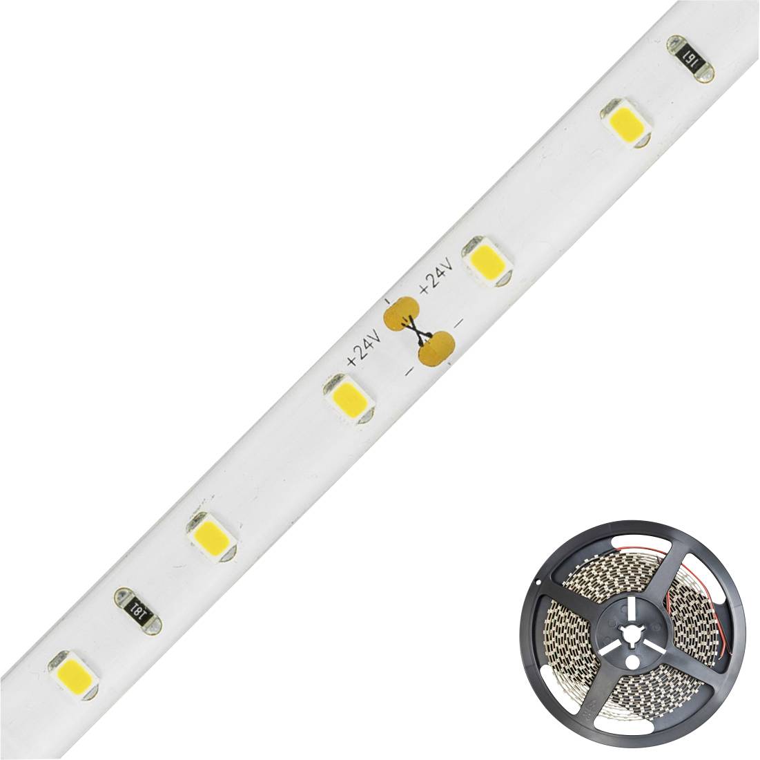 EVN STR5424302802 LED-Streifen EEK: F (A - G) mit offenem Kabelende 24V 5m Warmweiß 1St.