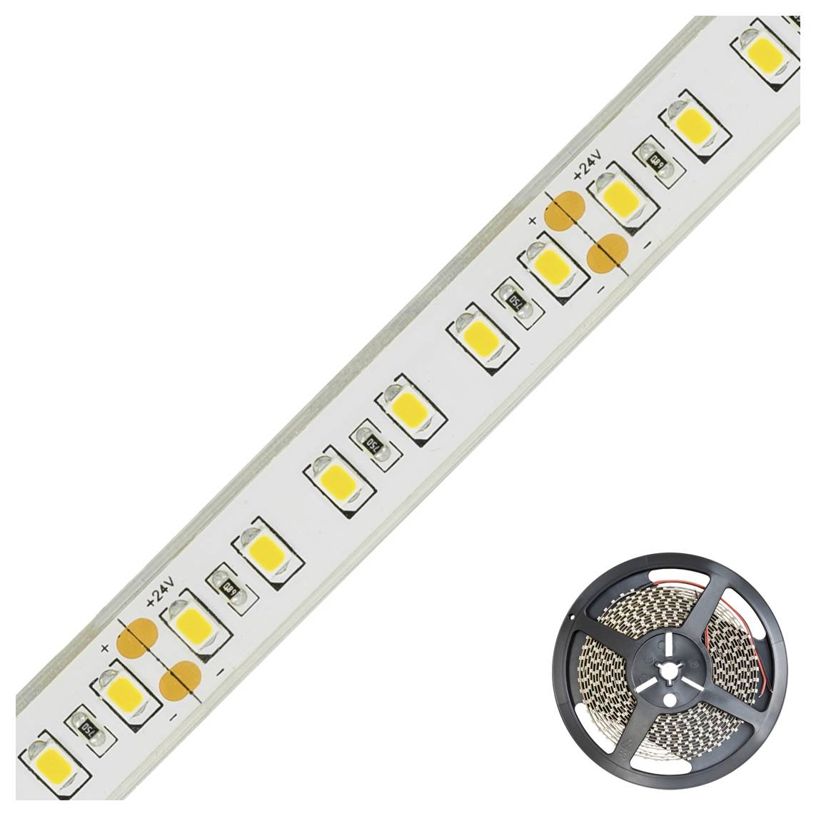 EVN STR67241202840 LED-Streifen EEK: F (A - G) mit offenem Kabelende 24V 5m Neutralweiß 1St.