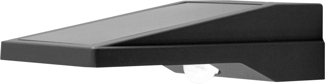 EVN WAS541502 Solar-Außenwandleuchte mit Bewegungsmelder LED 1W Anthrazit