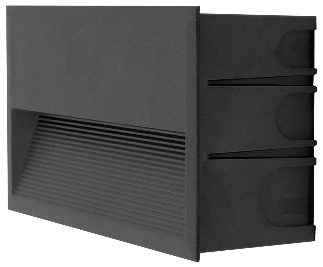 EVN WEE65101602 WEE65101602 LED-Wandeinbauleuchte LED LED fest eingebaut 10W Anthrazit