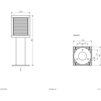 EVN WLG35101502 LED-Außenstandleuchte 10W Anthrazit EVN WLG35101502 LED-Außenstandleuchte 10W Anthrazit