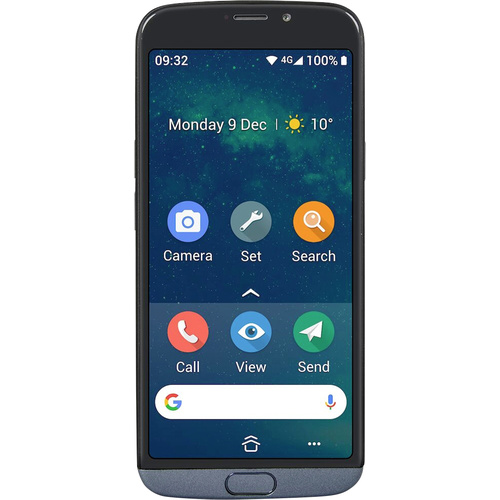 Doro 8050 Plus Senioren-Smartphone 13.8 cm (5.45 Zoll) Grau (transparent) Single-SIM